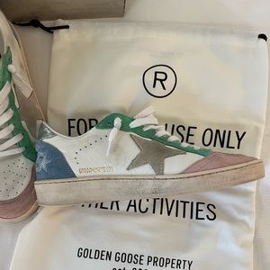 Golden Goose ballstar size 38. Worn twice.